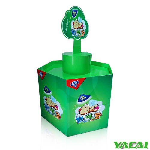 紙貨架/紙展示架具有提高商品形象和企業(yè)知名度